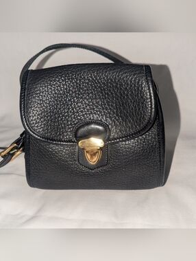 Dooney & Bourke Vintage All Weather Small  Carrier Crossbody with Gold Lock